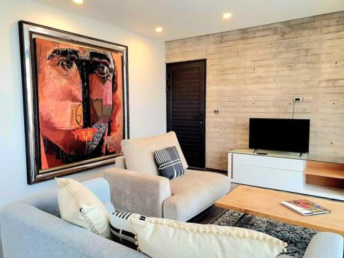 Querétaro Apartamento | Elegante depa cerca de los arcos con amenidades