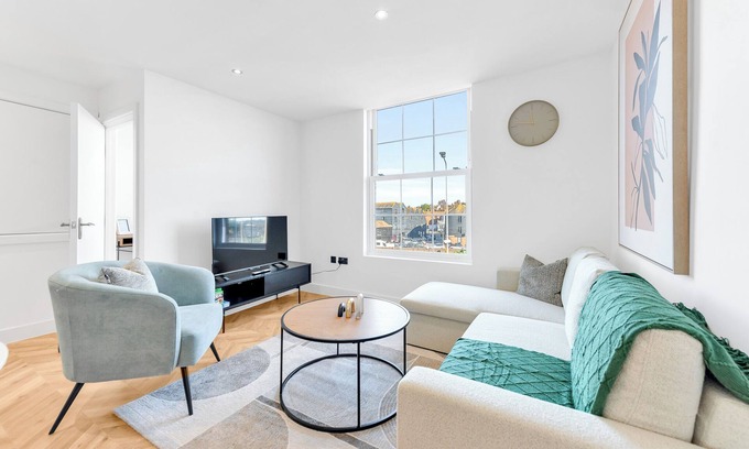 Rye Apartamento | Elevate your Stay: Chic 1-Bed Flat with Kitchen