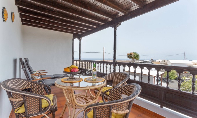 Haria Casa | Vacaciones 'Elikasa Mala' con vistas al mar, balcón y Wi-Fi