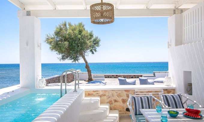 Exomytis Villa | Villa Elite Santorini | Suites Aegean Melody | 2 habitaciones | Jacuzzi exterior climatizado | Vlyxa