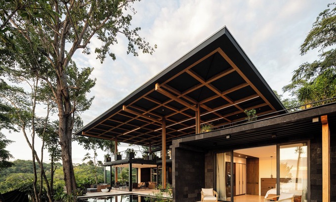 Playa Hermosa Cóbano Villa | Elu-Architectural Masterpiece Amazing Ocean Views and Walk trail to the Beach