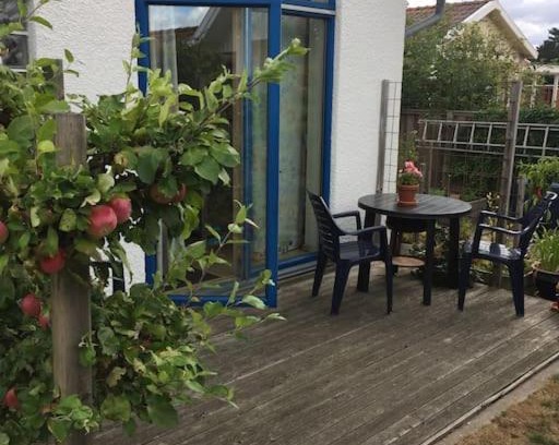 Falkenberg Apartamento | En mysig liten lägenhet med egen uteplats.