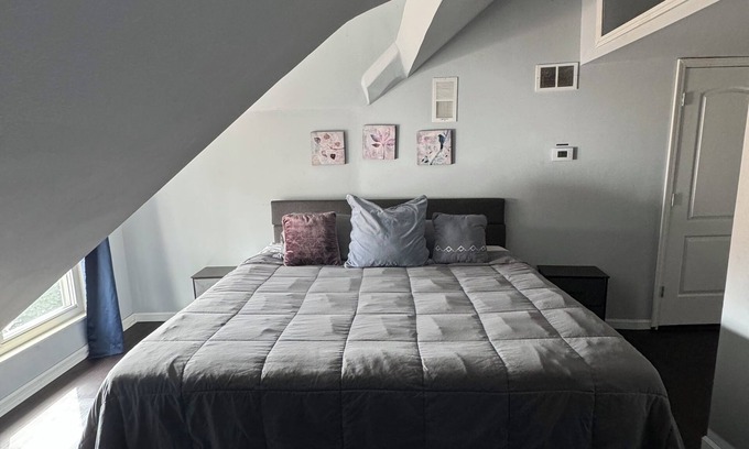 Detroit Casa | Enchanting Private Room in shared 5-bedroom house with WiFi and AC in Detroit