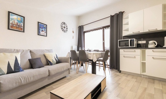 Villarodin-Bourget Apartamento | 🏔️ Enjoy a cozy mountain nest with an exceptional view! 🏔️