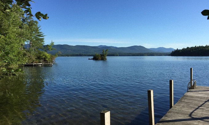 Moultonborough Cabina | Disfrutar el hermoso lago Squam De esta cabina Encanto, Marco En el estanque dorado