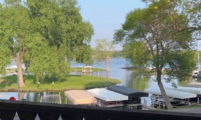 Spirit Lake Casa | Enjoy Boji Blue Lagoon with West Lake Okoboji views, close to beach & boat ramp!