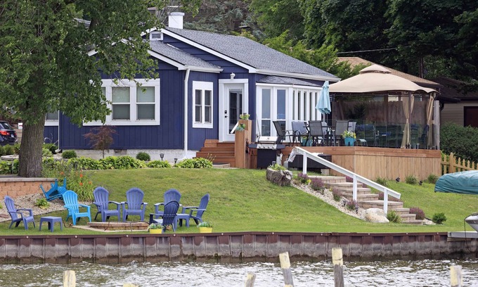 Fox Lake Casa | Enjoy Spectacular Sunset Views ☀️ On True Lakefront