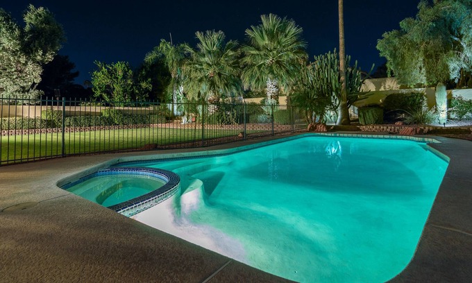 Paradise Valley Village Casa | Los animadores se deleitan en Kierland buscado con Diving Pool & Spa