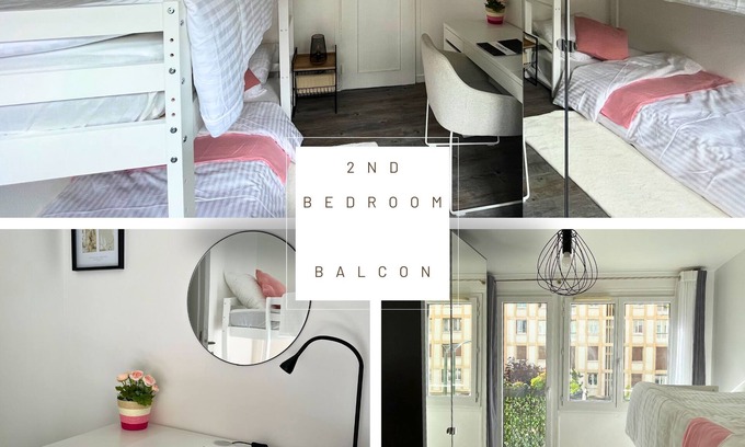 Bourg-la-Reine Apartamento | Entire Apt - Family - Close to Paris - 2min RERB - Kitchen - Parking - Olympic24