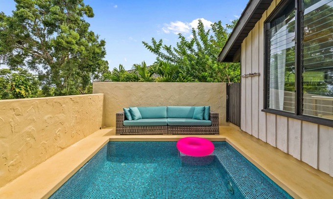 Princeville Cabaña | Entire Cottage w/ Private Plunge Pool, A/C, BBQ