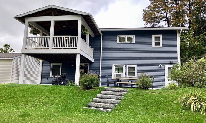 Beulah Casa | Entire duplex close to downtown Beulah & Crystal Lake | Year-round fun!