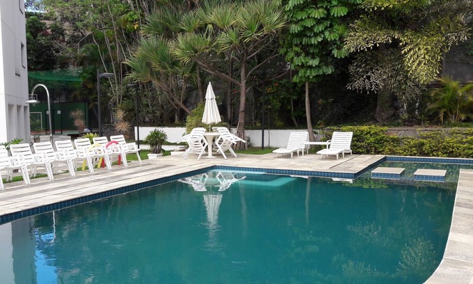 Vila Andrade Apartamento | Piso entero decorado con servicio. Garaje Morumbi / Panamby Wifi TV