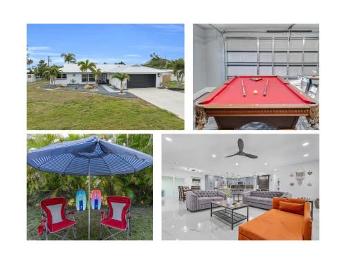 Iona Casa | Entire House 3 Bedroom 4 Queen Beds 2 Sofa Beds 3 Mattress Bunk Bed 2 Bath 4 Miles from Fort Myers Beach