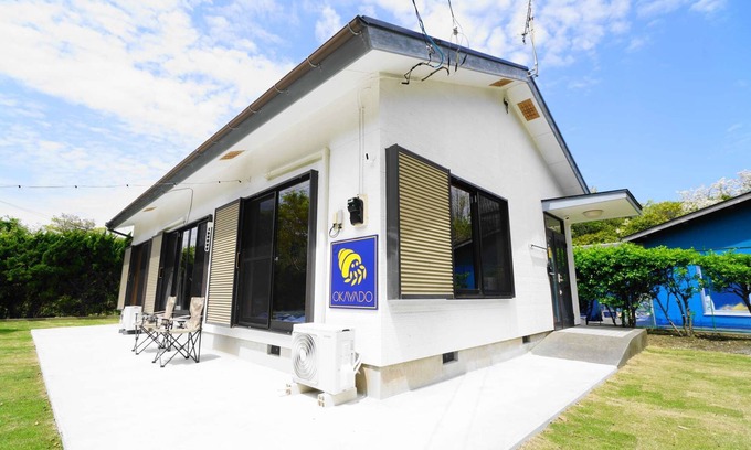 Oshima Apartamento | Entire house rental nestled in a quiet, lush area of Izu Oshima｜BBQ & Bonfire available
