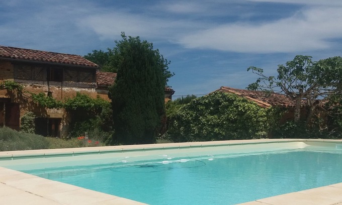 Bouillac Casa | Casa de campo restaurada (con piscina climatizada)