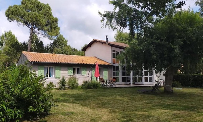 Naujac-Sur-Mer Casa | ENTRE LAC ET OCEAN SPACIEUSE ET CALME