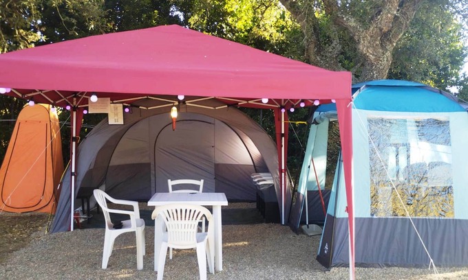 Norbello Alquiler De RV | Equipped Tent Nuraghe Ruiu 5 or 6 Pax