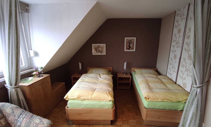 Rhede Apartamento | Erich studio apartment with garden view - Ferienwohnung Rhede