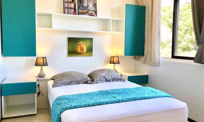 Papeete Apartamento | Apartamento Ery - Centro de la ciudad de Papeete - 2 habitaciones - aire acondicionado - WiFi - 6 pers.