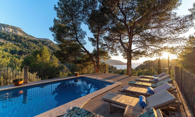 Sóller Casa | Es Carritx,4 habitaciones,4baños,piscina,vista al mar, A/C, Fibra