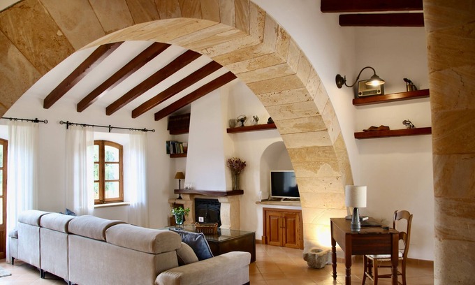 Consell Casa | Es Molí d'en Mig, jacuzzi, piscina y barbacoa