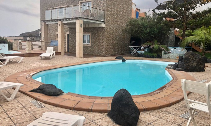 Villa de Mazo Villa | Unica en la Isla con agua mar en Piscina y Jacuzzi