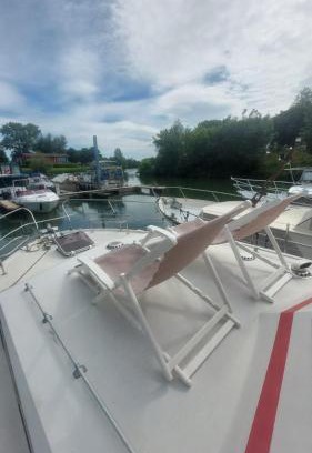 Seurre Alquiler De Eote | Escapade en Bateau VINTAGE terrasse mini spa option payante