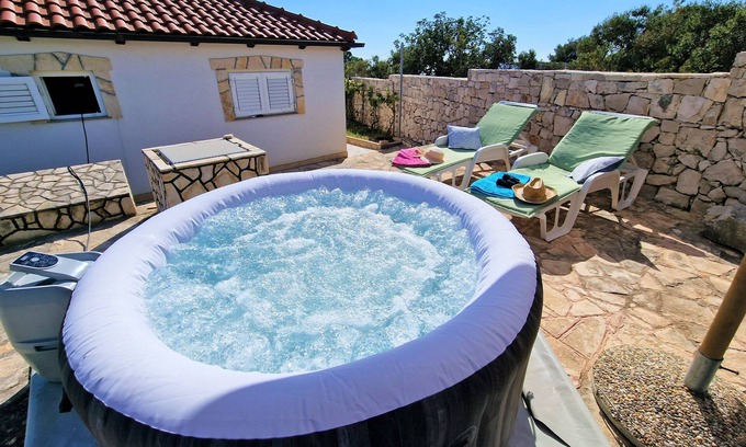 Drvenik Mali Casa | Casa de vacaciones de escape, isla Drvenik Mali, Trogir, el camino de Robinson