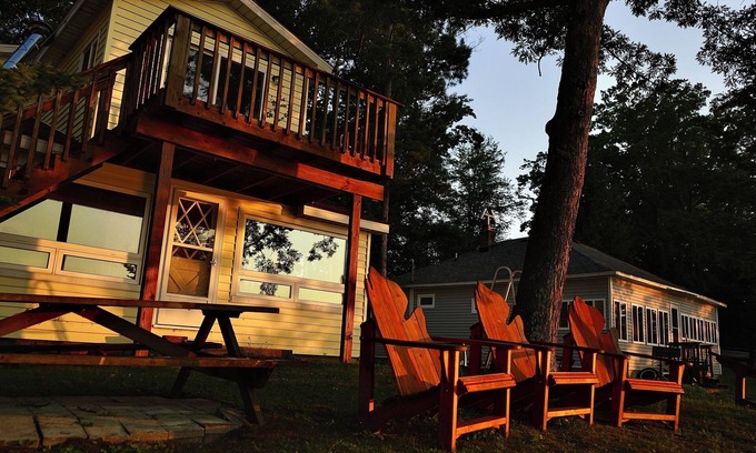 Lupton Cabaña | Escape to a cozy cottage on Ausable Lake, in Lupton, Michigan!