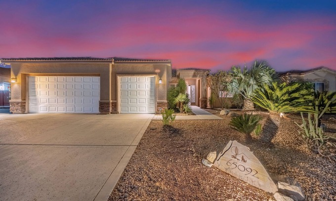 Desert Hot Springs Casa | Escape to the Desert: Pool, Spa + Outdoor Lounge