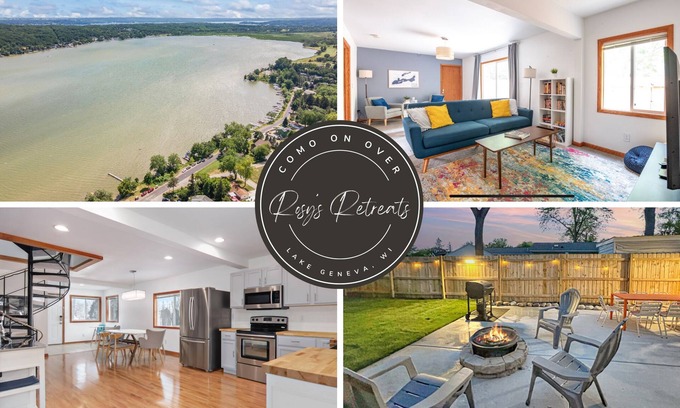 Como Casa | Escape to the Lake! Walk to water & local dining!