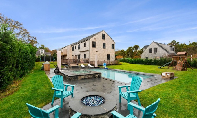 Nantucket Casa | Escape to your Nantucket dream home with Pool, hot tub and gym
