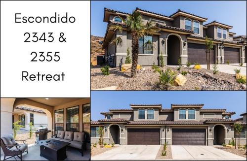 Washington Casa | Escondido 2343 & 2355 Retreat Connected homes with 10 Bedrooms, sleeps 40, and endless amenities!