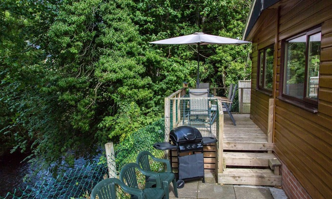 Lasswade Apartamento | Lodge-(Sleeps up to 4)-Baño Privado-Vista al rio