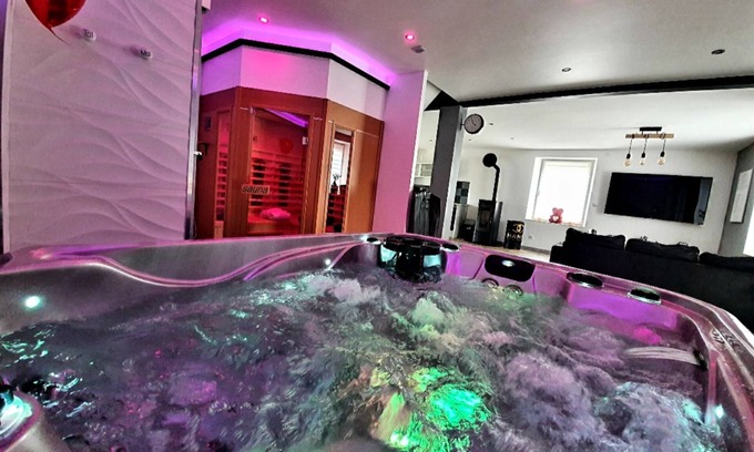 Champagney Cabaña | Gîte-Baño con bañera