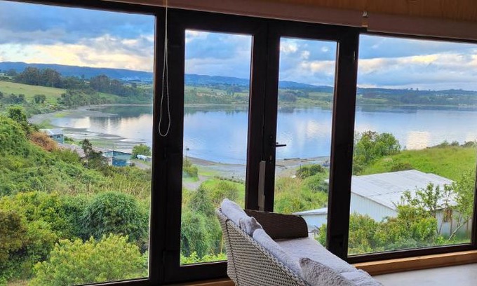 Chonchi Apartamento | Espectacular cabaña con vista al mar