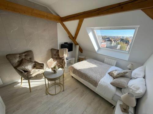Mulhouse Apartamento | Esprit Beige - Joli Studio Salengro - Sauna & Sport club