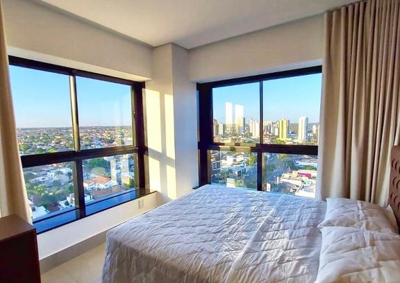 Jardim dos Estados Apartamento | Estúdio Alto 22º andar e Elegante no Edifício Vertigo