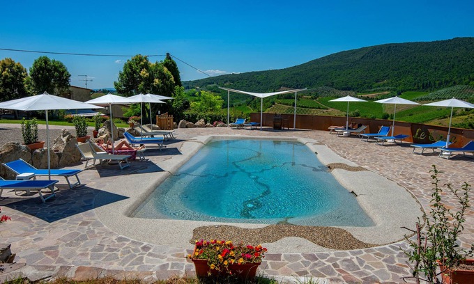 San Gimignano Apartamento | Apartamento propiedad piscina