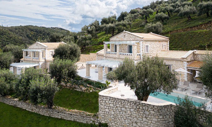Peroulion Casa | Ionian Stone Luxury Estate in Corfu