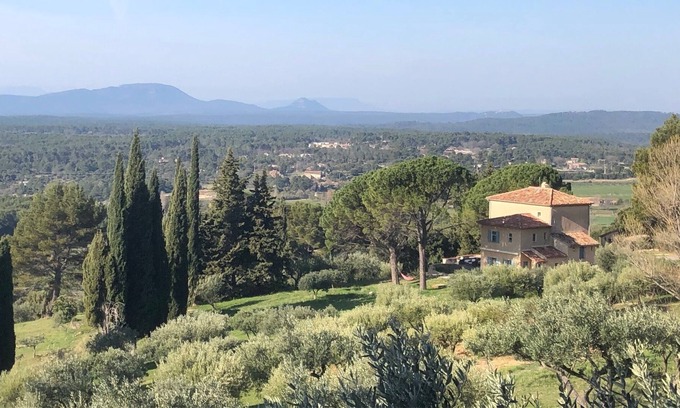 Aups Casa | Estate with two houses in an absolutely quiet olive grove, breathtaking view