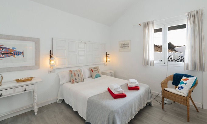 El Golfo Apartamento | Estudio Andrea, con encanto marino, mejores puesta de sol (El Golfo)