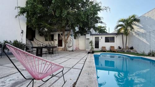Colonia Campestre Casa | Estudio para 2 con alberca compartida