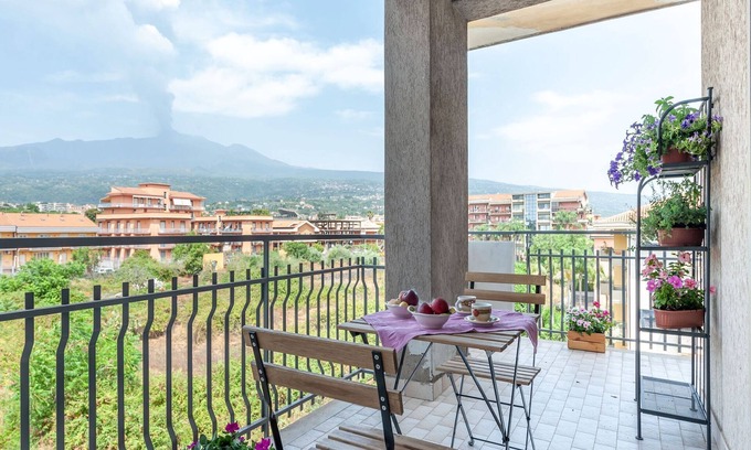 Archi Apartamento | Apartamento en Giarre con vistas al Etna