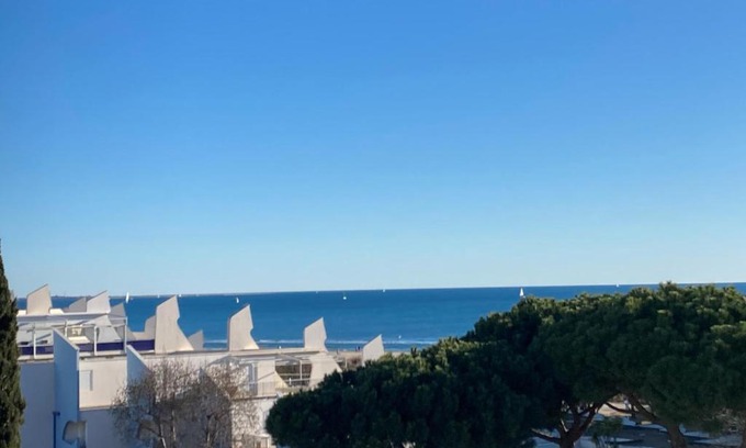 Le Couchant Apartamento | Etoile dorée, vue mer, plage, clim, commerces, 3 étoiles