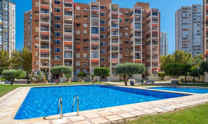 Benidorm Apartamento | Etxezuri I 6-D Apartment Levante Beach