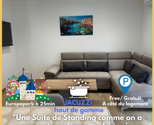 Friesenheim Casa | Europapark à 11km Suite Lune avec Jacuzzi