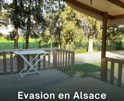 Boofzheim Chalet De Esquí | Evasion au cœur de l'Alsace - Bungalow familial pour 5