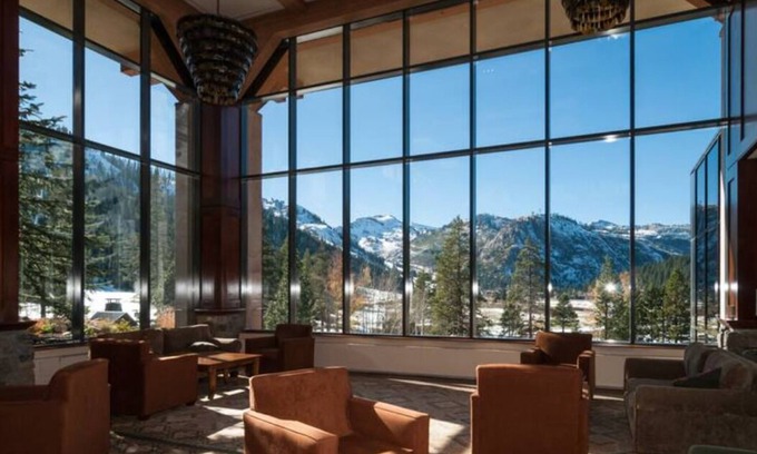 Olympic Valley Apartamento | Resort at Squaw Creek - Suite de chimenea de 1 habitación - Vista al bosque, capacidad para 4