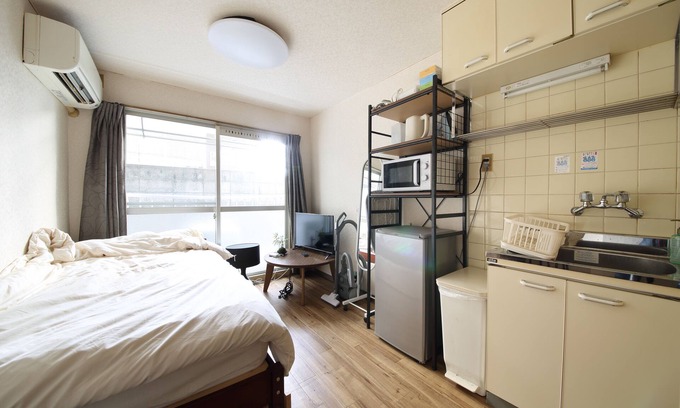Nishinari Apartamento | EX Tenjinnomori Apartment 103